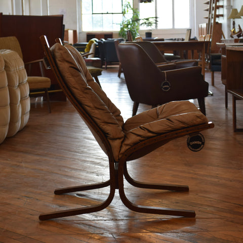 Leather Siesta Chair by Ingmar Relling