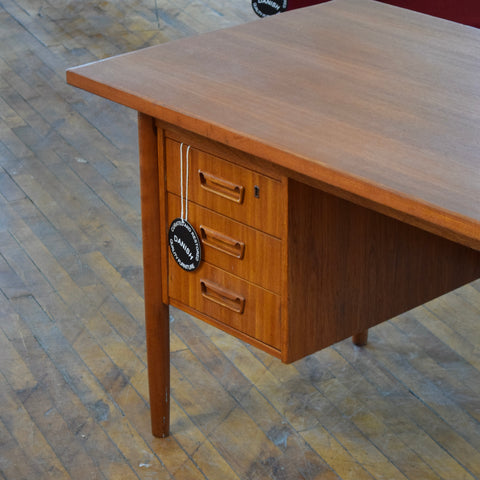 Vintage Danish Teak Desk