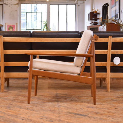 Teak Armchair by Arne Vodder w/ New Upholstery