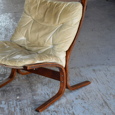 Leather Siesta Chair by Ingmar Relling
