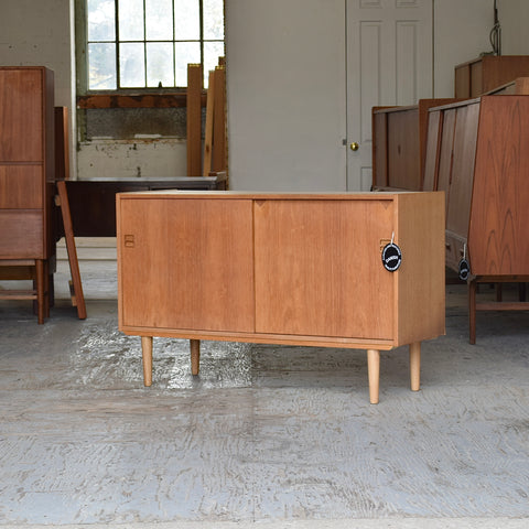 Compact Oak Sideboard