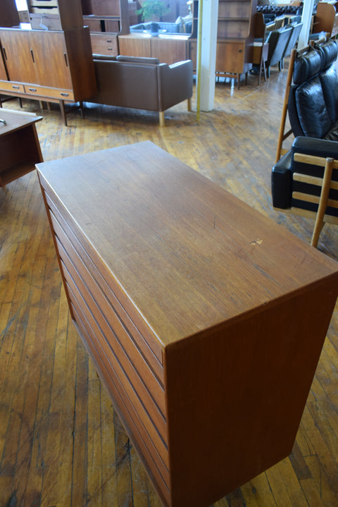 Minimalist Teak Tallboy