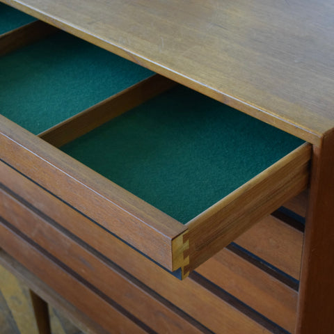 Minimalist Teak Tallboy