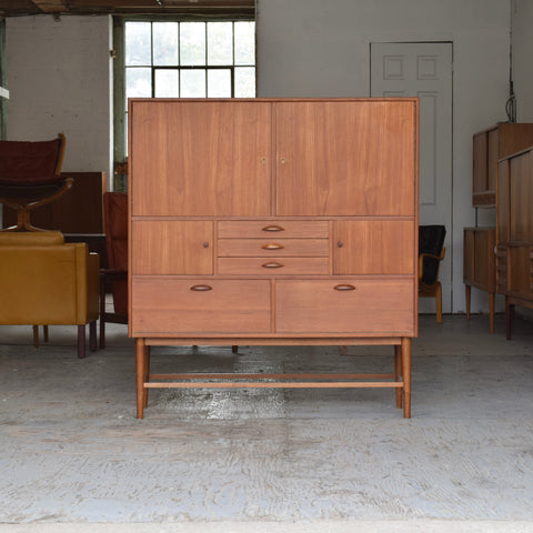 Teak & Oak Highboard