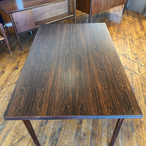 Restored Rosewood Draw Leaf Dining Table