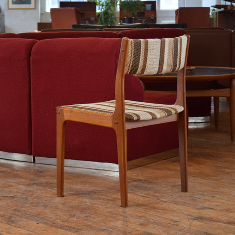 Set of Four Vintage Teak Dining Chairs