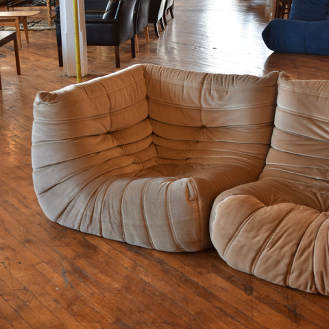 Pair of Togo Corner Chairs