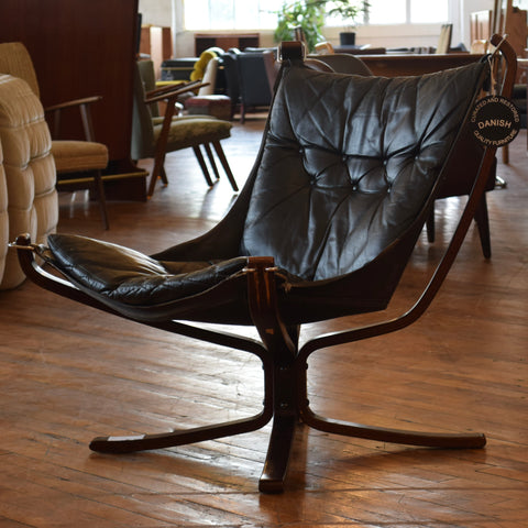 Leather Falcon Chair