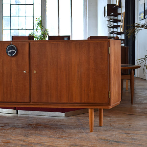 Vintage Teak Sideboard by Carlo Jensen for Poul Hundevad