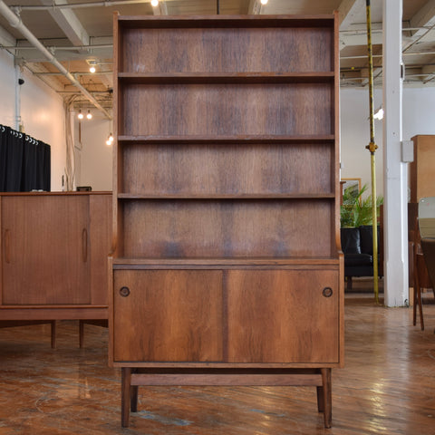 Rosewood Bookcase w/ Lower Storage by Johannes Sorth