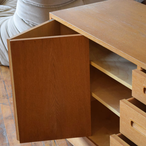 Oak Sideboard by Carlo Jensen for Poul Hundevad