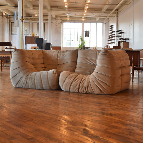 Pair of Togo Corner Chairs