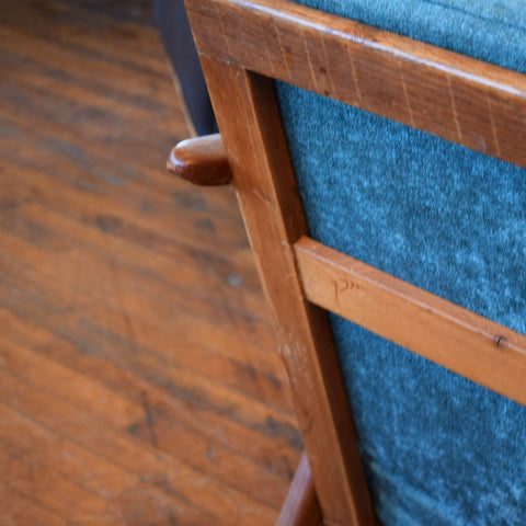 H. Brockmann Petersen Danish Teak Lounge Chair