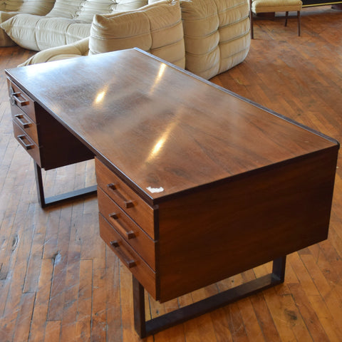 Rosewood Executive Desk by Jensen & Torben for Dyrlund