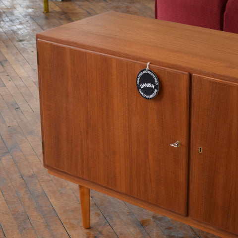 Vintage Teak Sideboard by Carlo Jensen for Poul Hundevad