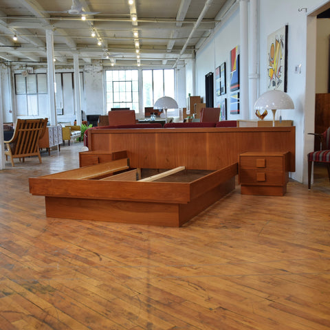 Teak Queen Size Bed Frame