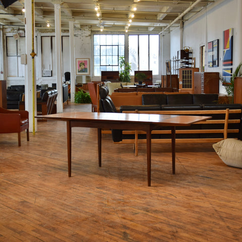 Teak Draw Leaf Dining Table by RS Associates