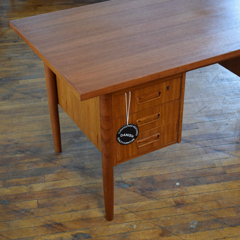 Vintage Danish Teak Desk