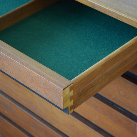 Minimalist Teak Tallboy