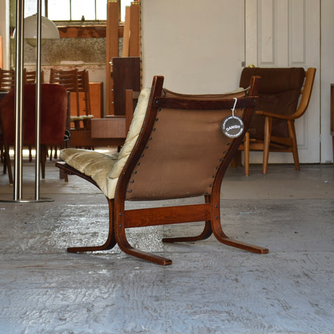 Leather Siesta Chair by Ingmar Relling
