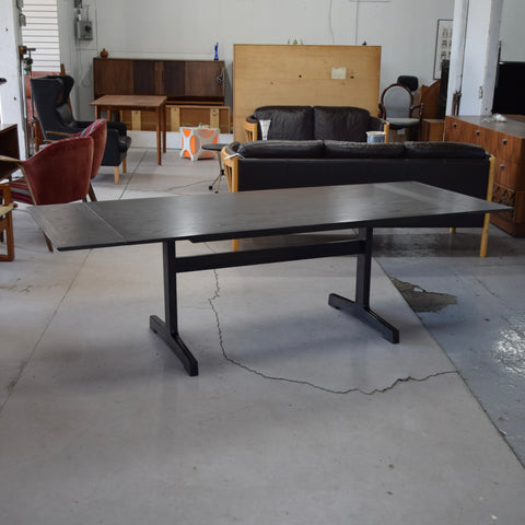 Black Lacquered Model 594 Dining Table by Ditte & Adrian Heath