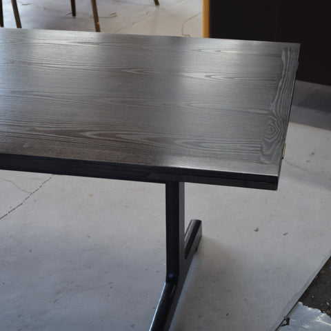 Black Lacquered Model 594 Dining Table by Ditte & Adrian Heath