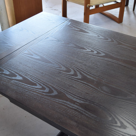 Black Lacquered Model 594 Dining Table by Ditte & Adrian Heath