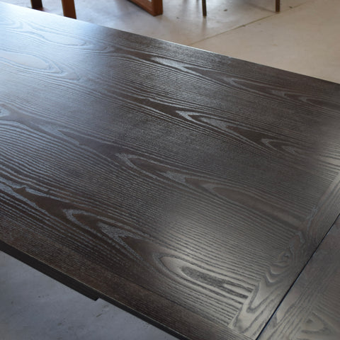 Black Lacquered Model 594 Dining Table by Ditte & Adrian Heath