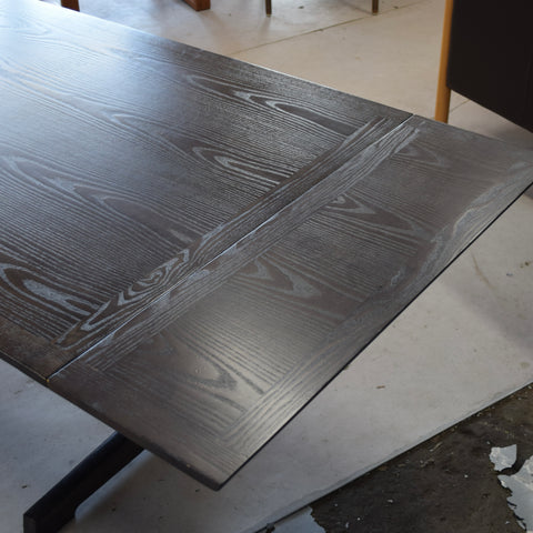Black Lacquered Model 594 Dining Table by Ditte & Adrian Heath