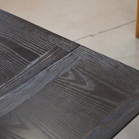 Black Lacquered Model 594 Dining Table by Ditte & Adrian Heath