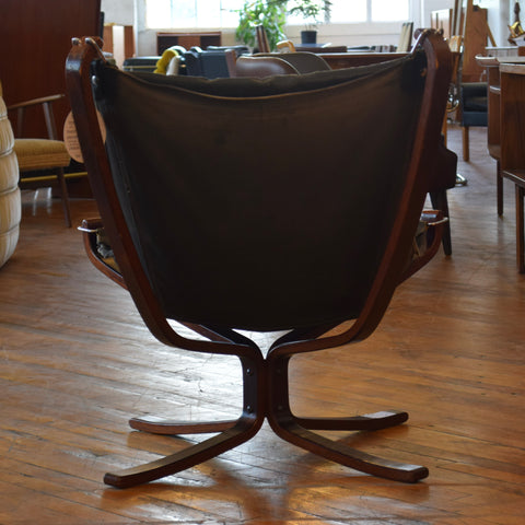 Leather Falcon Chair