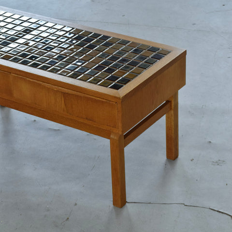 Small Oak & Tile Unit