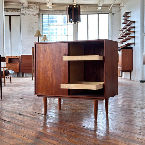 Compact Teak Sideboard