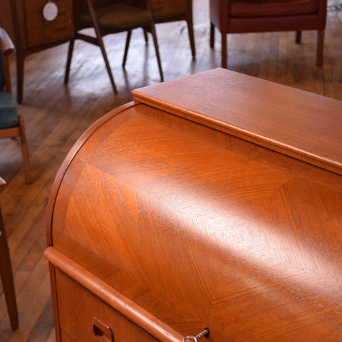Egon Østergaard Teak Roll Top Desk