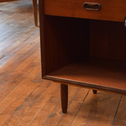 Pair of Vintage Teak Nightstands by Punch Design