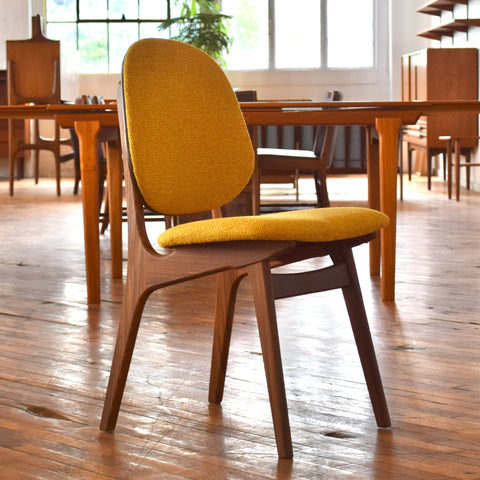 Set of 6 Teak Shield-Back Dining Chairs by Arne Hovmand Olsen
