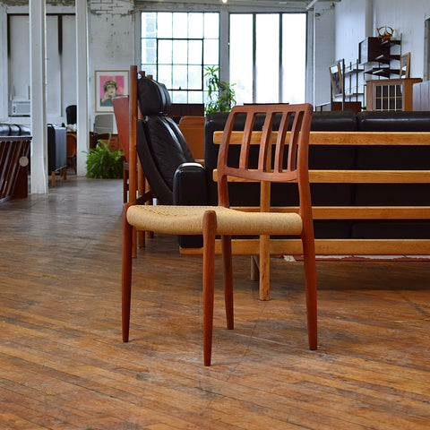 Set of 6 Møller Model 83 Dining Chairs