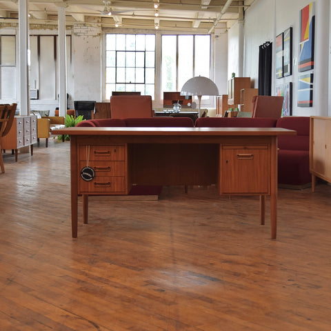 Vintage Danish Teak Desk