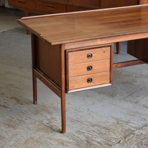 Vintage Rosewood Desk by Johannes Andersen