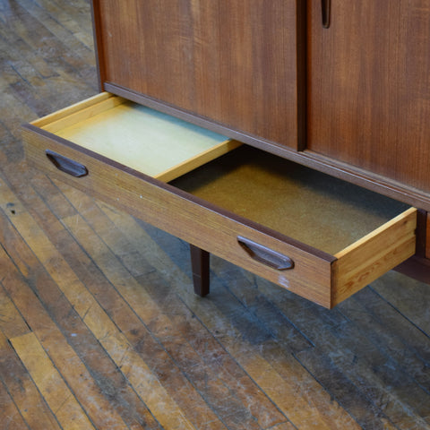 Teak Highboard by P. Westergaard Møbelfabrik