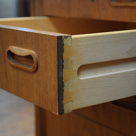 Vintage Teak Desk by Svend Åge Madsen for HP Hansen