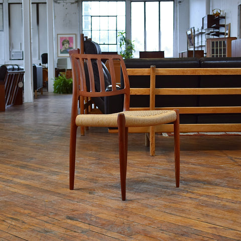 Set of 6 Møller Model 83 Dining Chairs