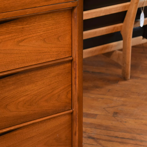 Walnut Tallboy Dresser