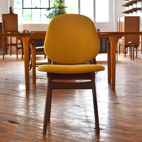Set of 6 Teak Shield-Back Dining Chairs by Arne Hovmand Olsen