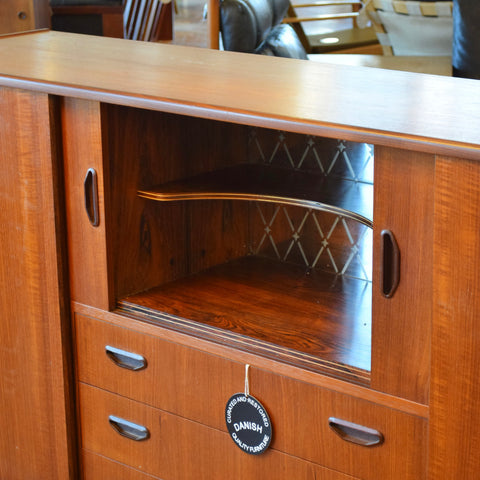 Teak Highboard