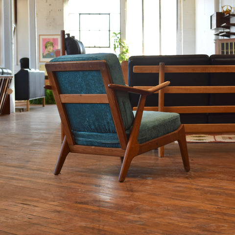 H. Brockmann Petersen Danish Teak Lounge Chair