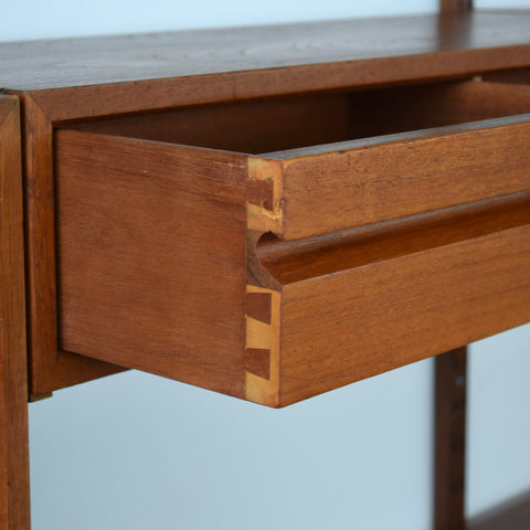 4-Bay Teak Cado Wall Unit