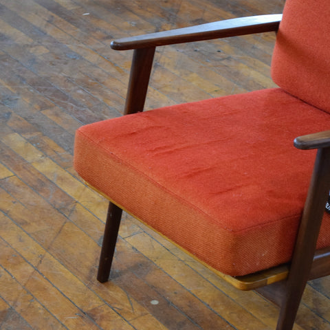 Vintage Teak Lounge Chair