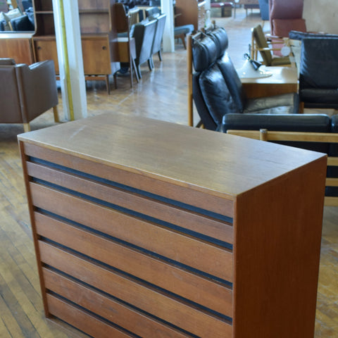 Minimalist Teak Tallboy