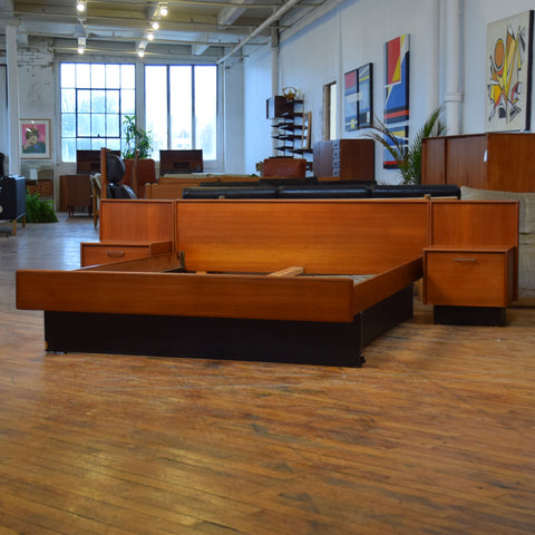 Teak Queen Size Bed Frame